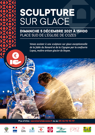 Affiche Sculpture sur Glace 5 décembre 2021